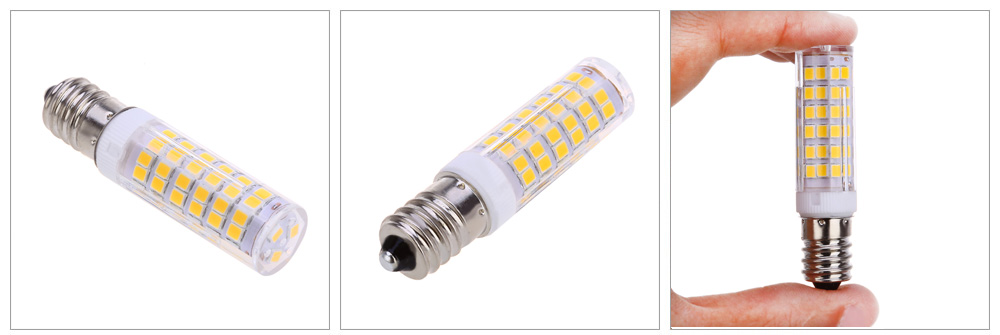 Lightme 10PCS E14 AC 220V 3W SMD 2835 LED Bulb Spotlight with 75 LEDs
