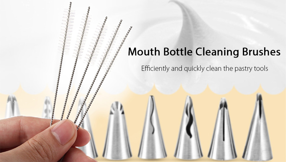 Multifunction Small Mouth Bottle Cleaning Cup Spout Brush Set