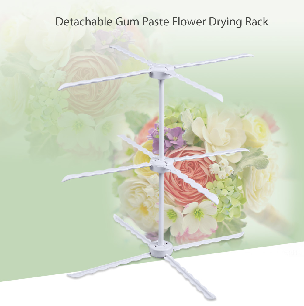 Detachable Gum Paste Flower Drying Rack Cake Decorating Dry Stand Baking Tool