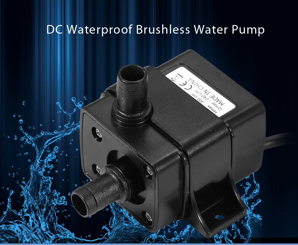 DC 12V Waterproof Cooling Brushless Water Pump