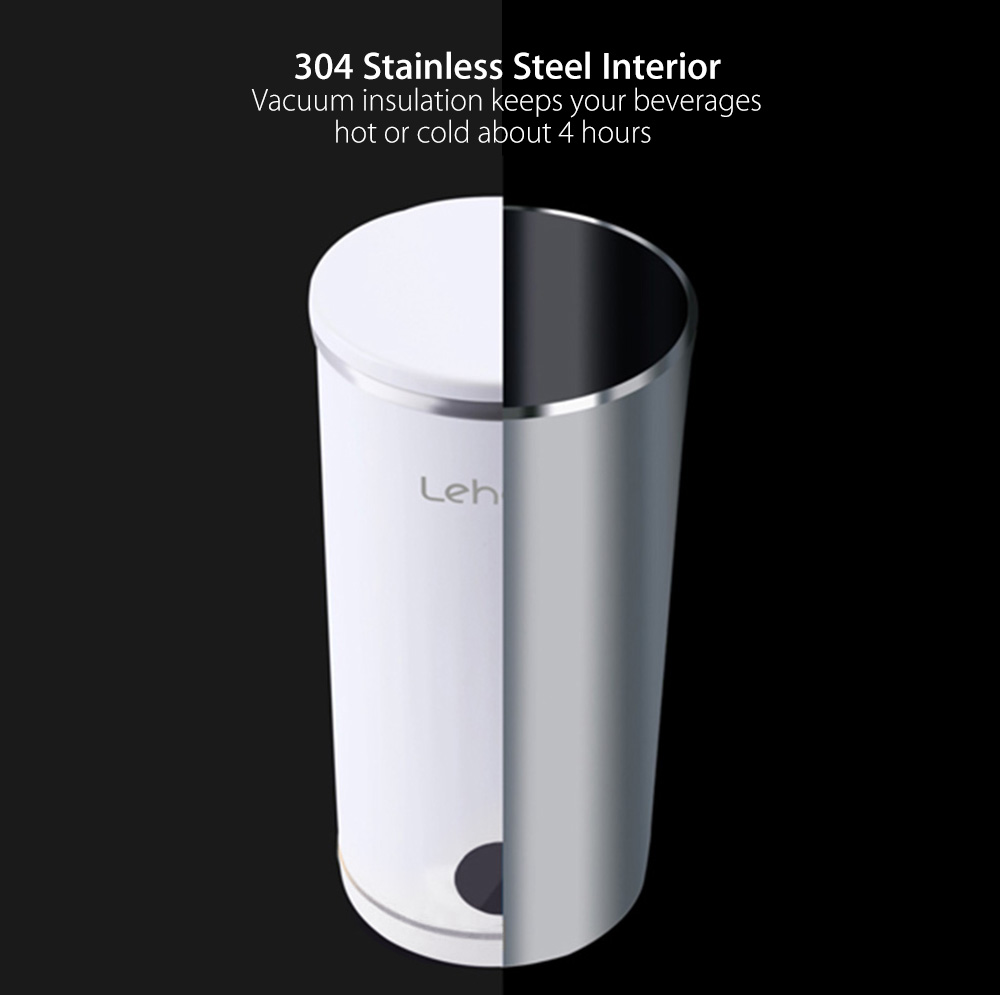 Lehoo JXKJ - JZ 350ML Stainless Steel Intelligent Sedentary Alarm Version Water Cup