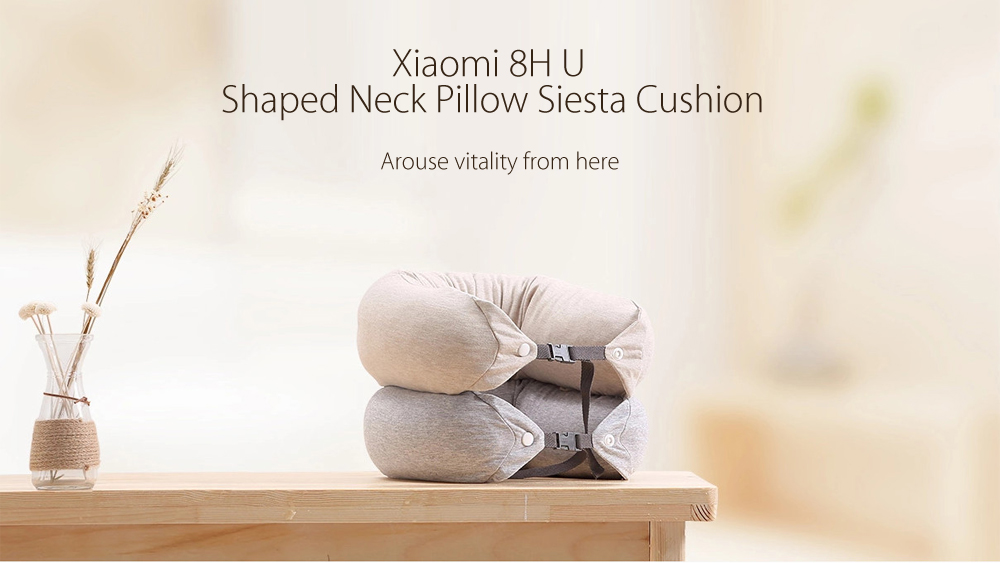 Xiaomi 8H Soft U Shaped Neck Protection Pillow for Travel