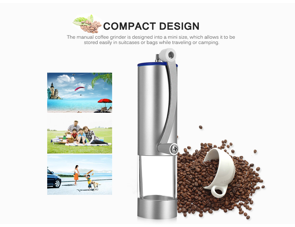 tianfuxing Manual Coffee Grinder Portable Alloy Hand Grinding Machine