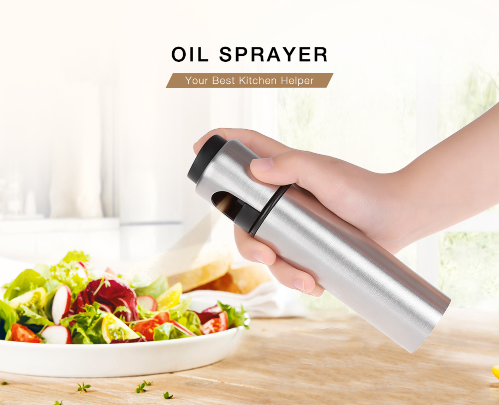 Stainless Steel Oil Sprayer Vinegar Mister for Kitchen Grill