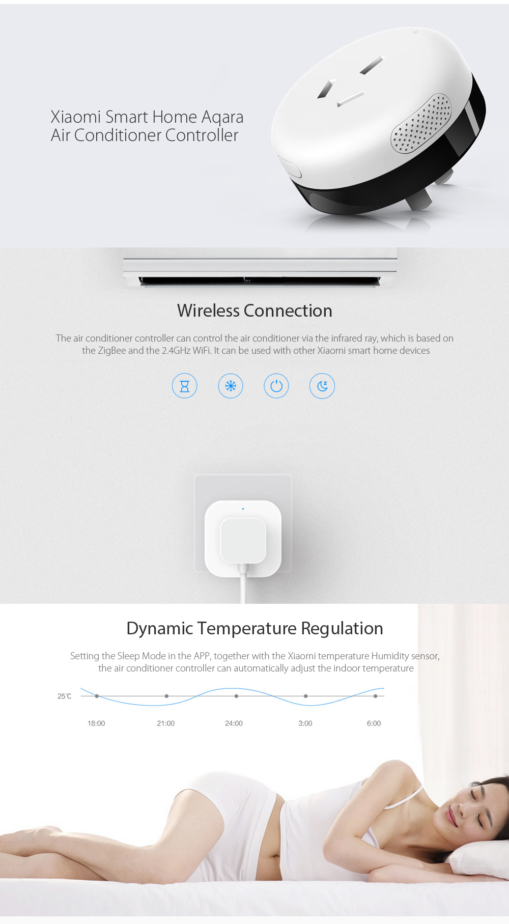 Xiaomi Smart Home Aqara Temperature Control Set