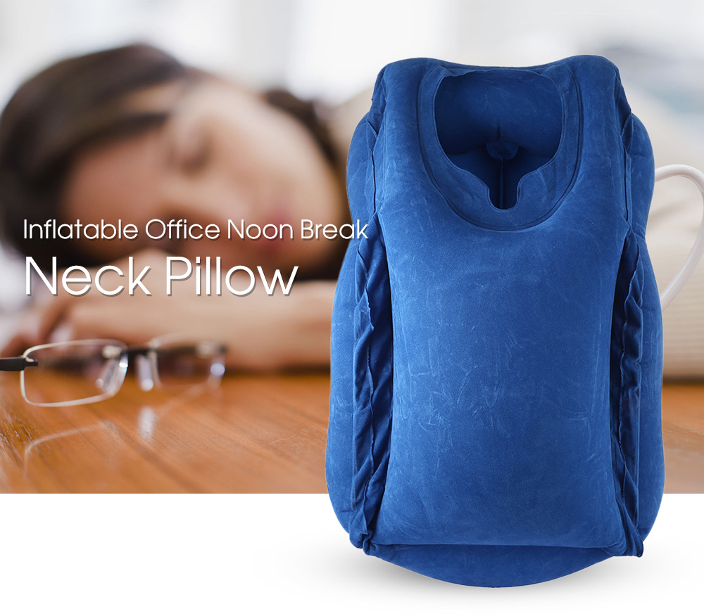 Office Noon Break Neck Pillow