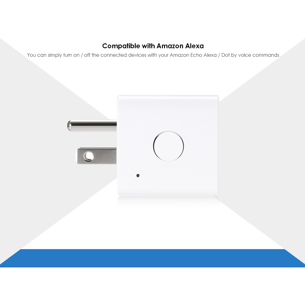 Meross MSS110 Mini Smart WiFi Plug Compatible with Amazon Alexa Google Assistant