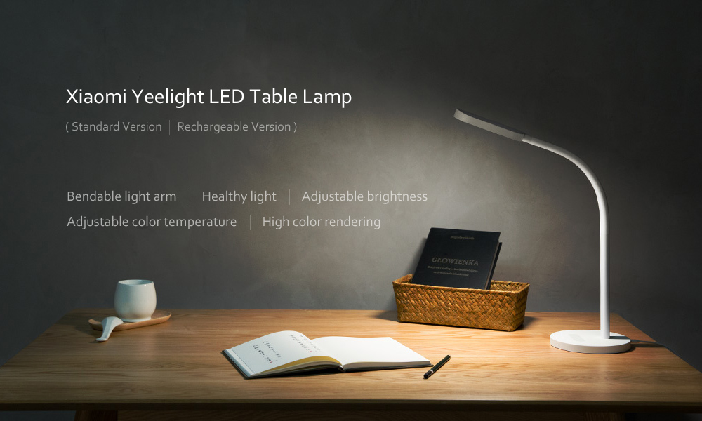 Yeelight YLTD01YL 260Lm 2700 - 6500K Brightness and Color Temperature 5-mode Adjustable LED Table Light