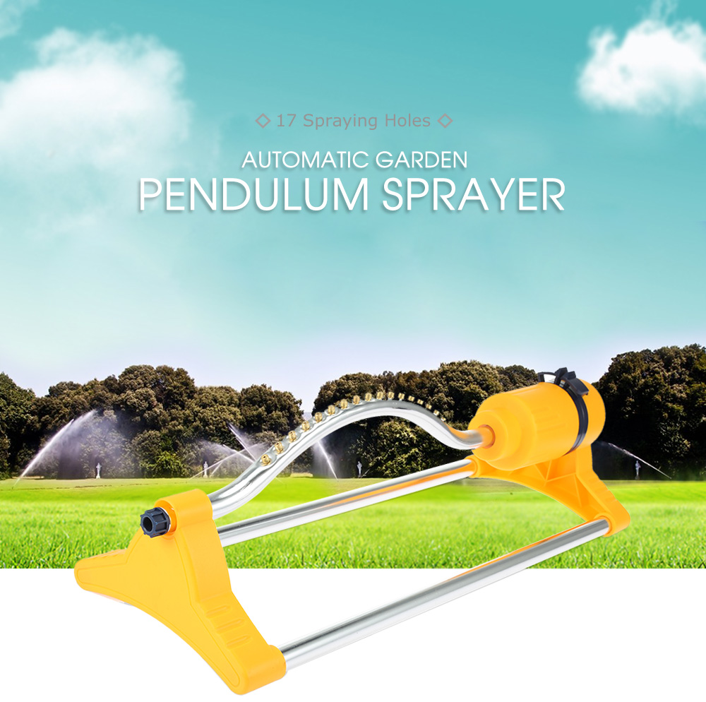Automatic Garden Sprinkler with 17 Coppery Spraying Holes
