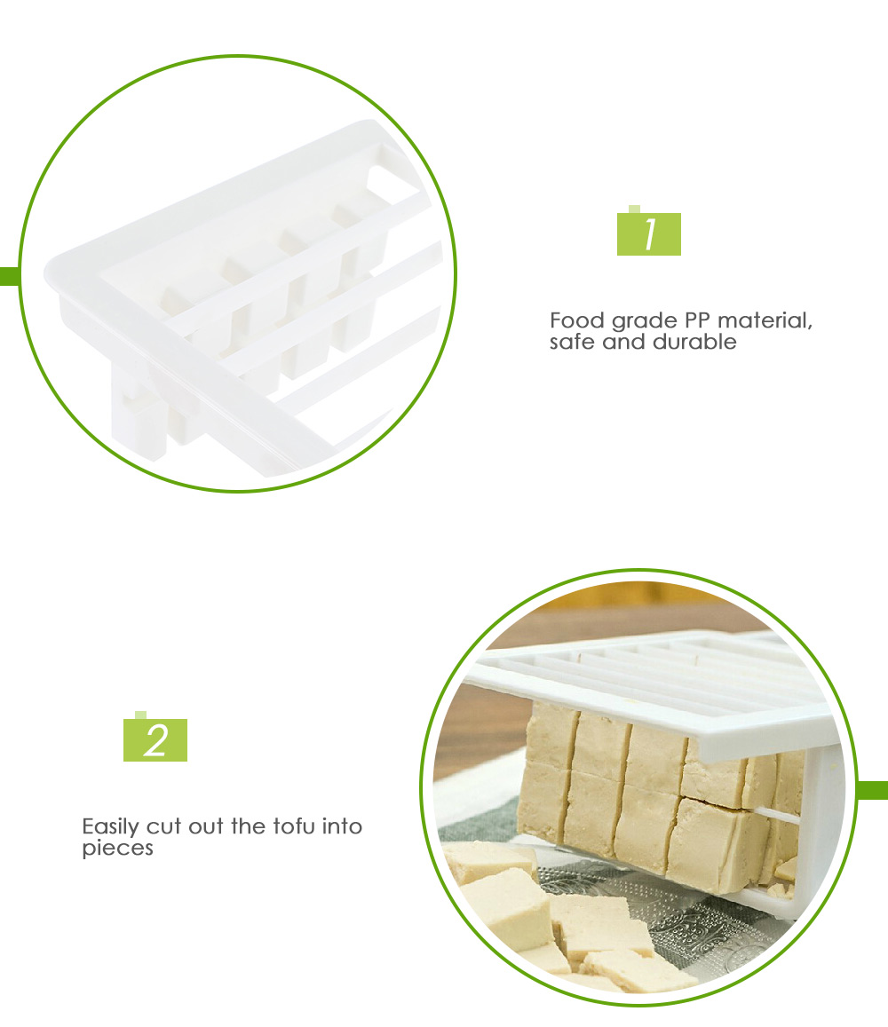 Multi-function Kitchen Cut Tofu Mold Cooking Tool