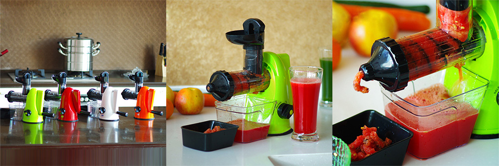 1PC High Nutrient Hand Press Slow Juicer Manual Babycook Fruit Vegetable Extractor