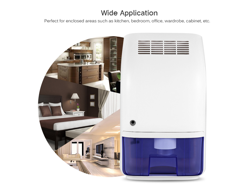 Invitop T8 Portable Dehumidifier with 700ML Removable Water Tank Electric Air Dryer