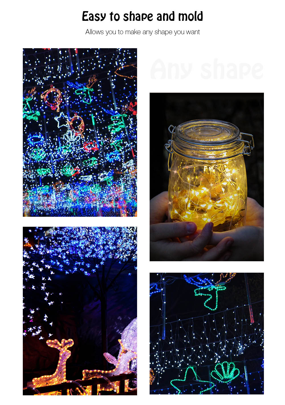 5M 50 LEDs Copper Wire Fairy String Light AA Battery Powered for Christmas Holiday Festival Decoration