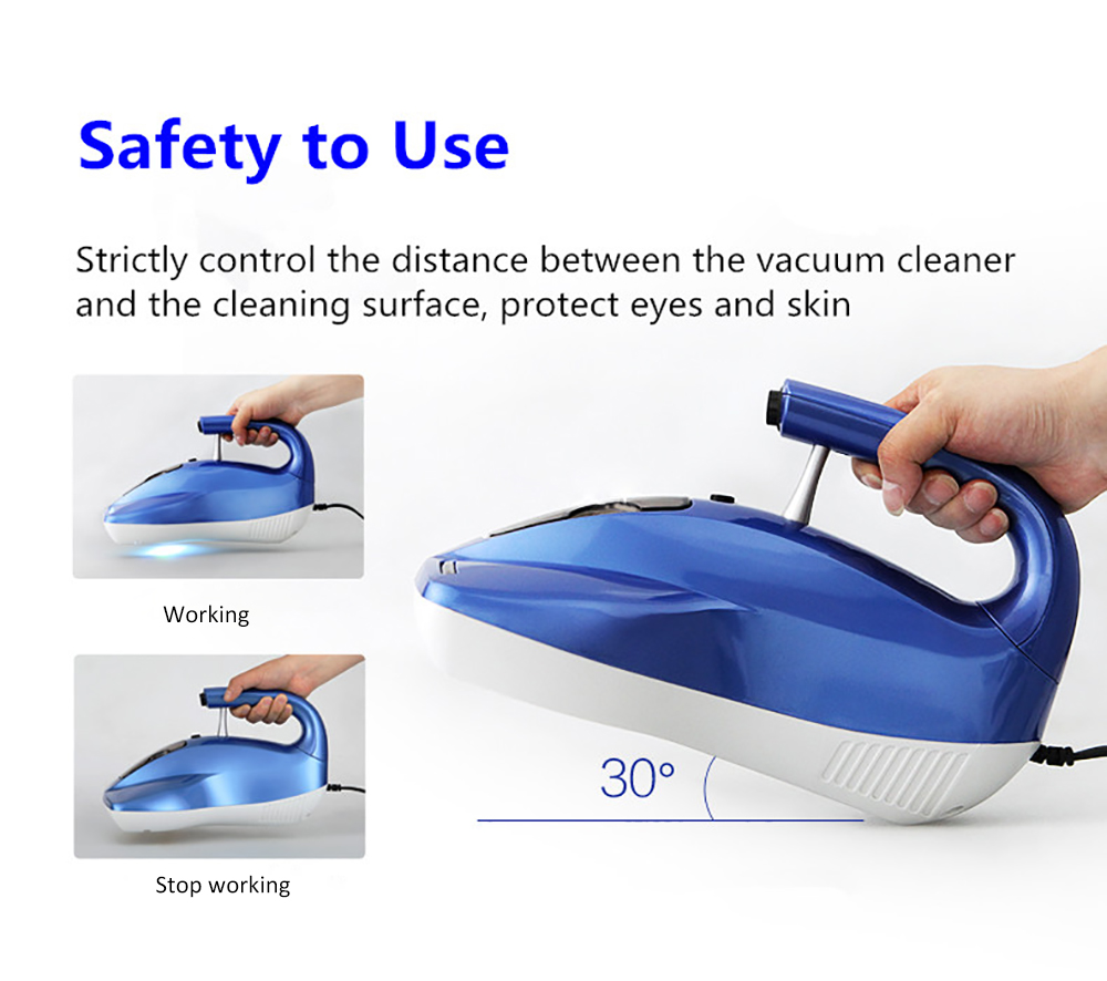 Dibea UV - 808 Handheld Ultraviolet Light Dust Mites Vacuum Cleaner
