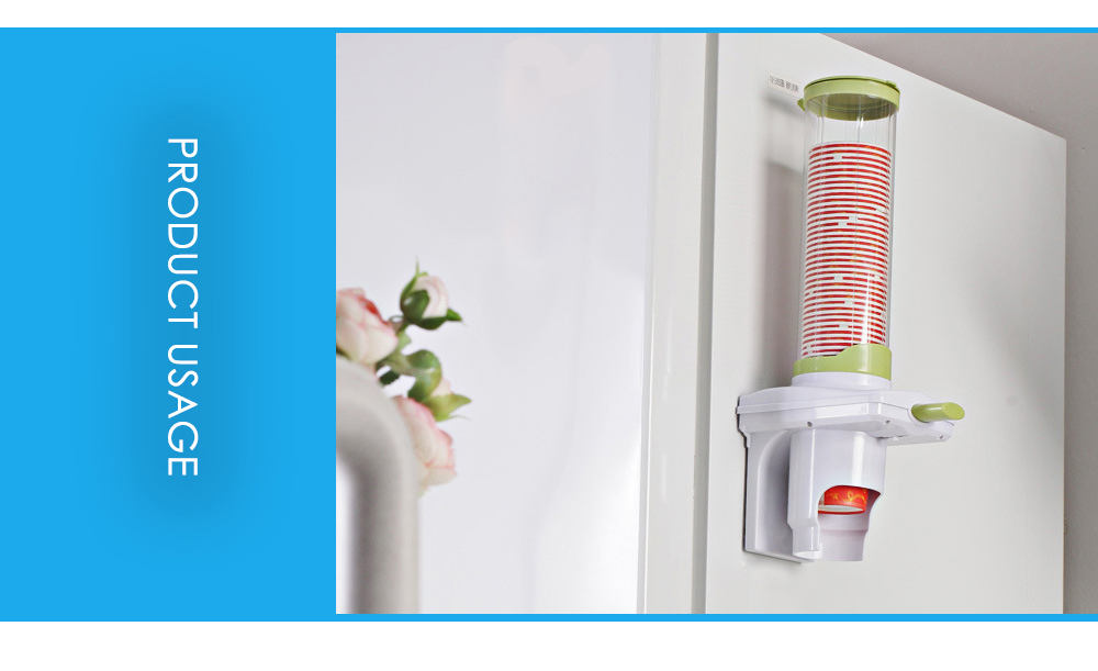Automatic Paper Cup Storage Rack for Water Cooler