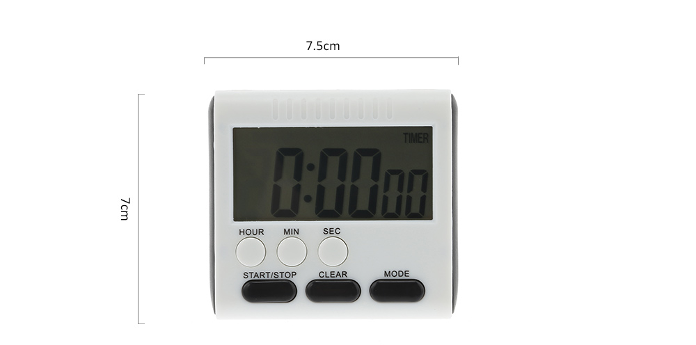 Kitchen Digital Timer Magnetic Alarm Clock