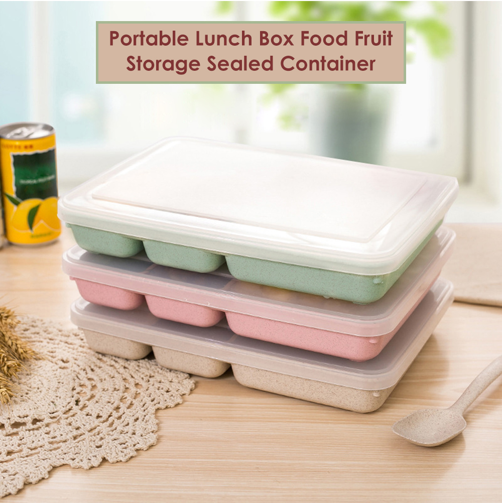 Lunch Box Food Fruit Storage Sealed Container