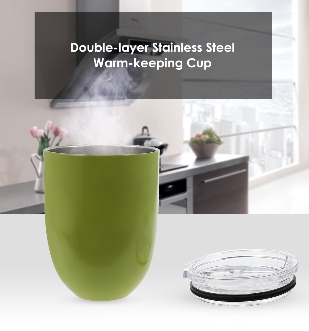 Creative Egg Shape Stainless Steel Warm-keeping Cup