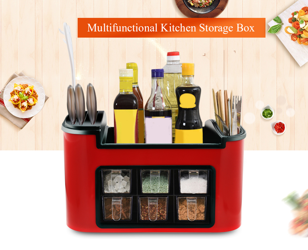 Multifunctional Kitchen Storage Rack Knife Holder