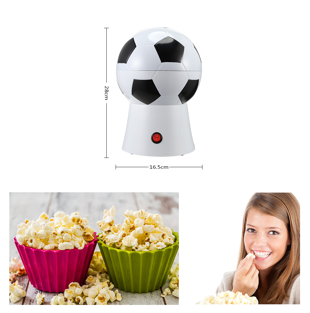 Football Style Household Popcorn Machine