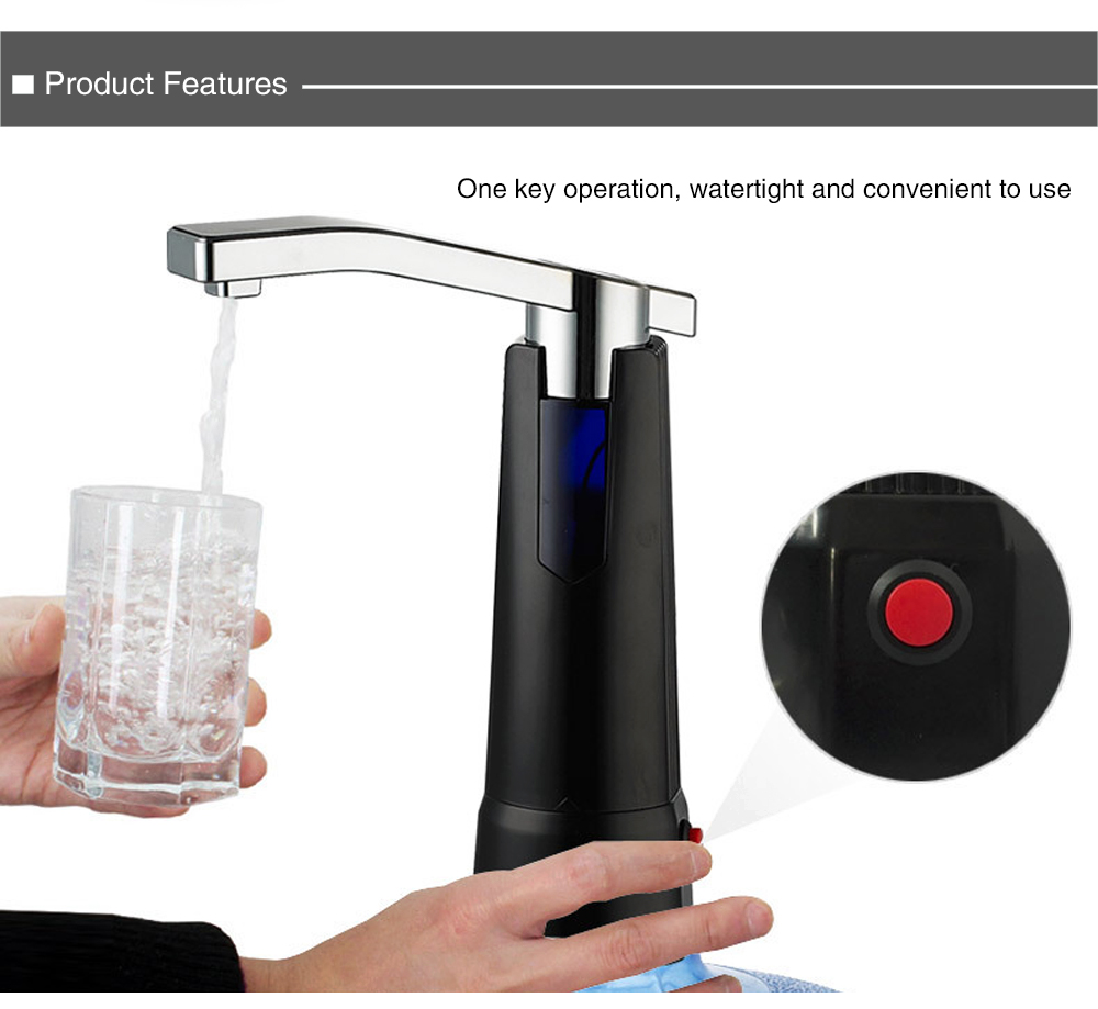 Jetmaker Wireless Electric Drinking Water Bottle Pump