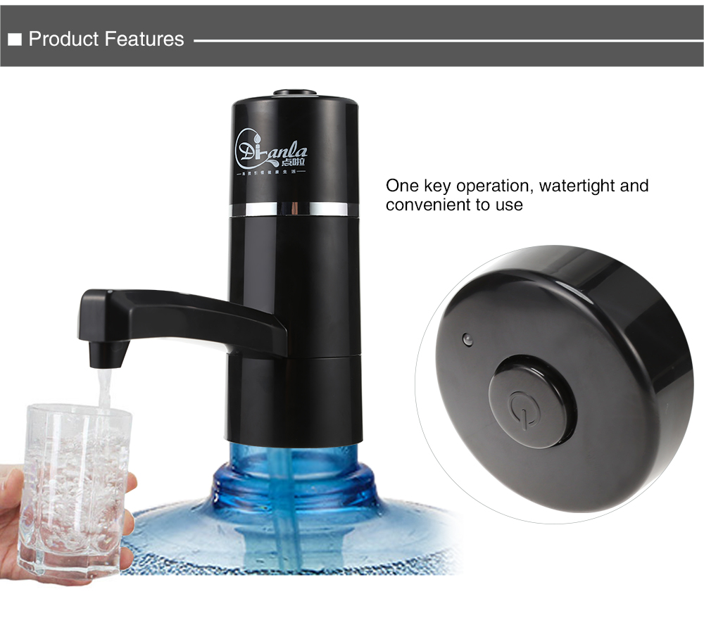 Universal Wireless Drinking Water Bottle Pump
