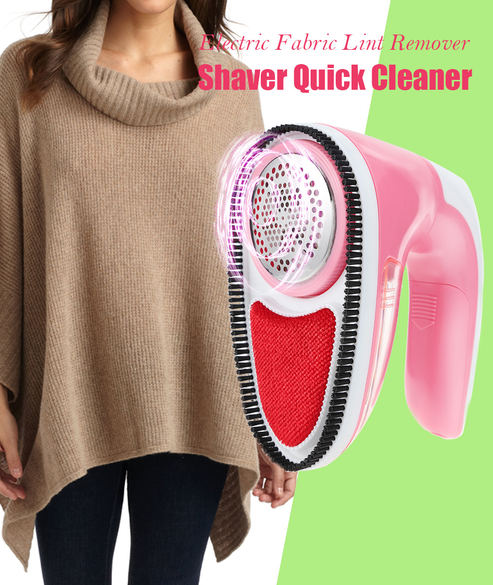 Electric Fabric Lint Remover Shaver Fluff Pellets Quick Cleaner USB Charging