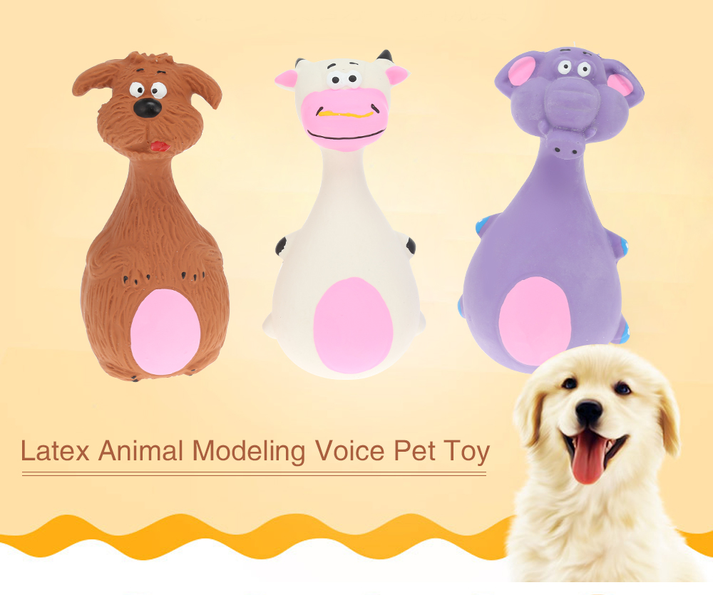 Lovely Latex Animal Modeling Pet Toy