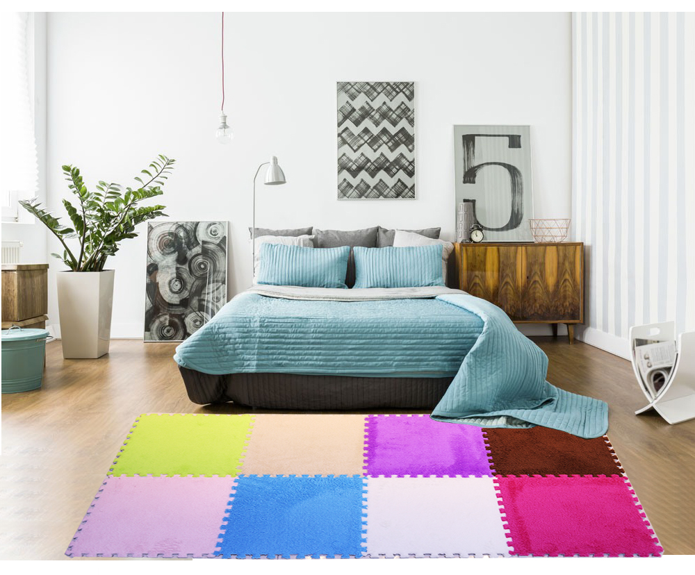DIY Stitching Foam Carpet Mats Blanket Thicken Soft Puzzle Pad