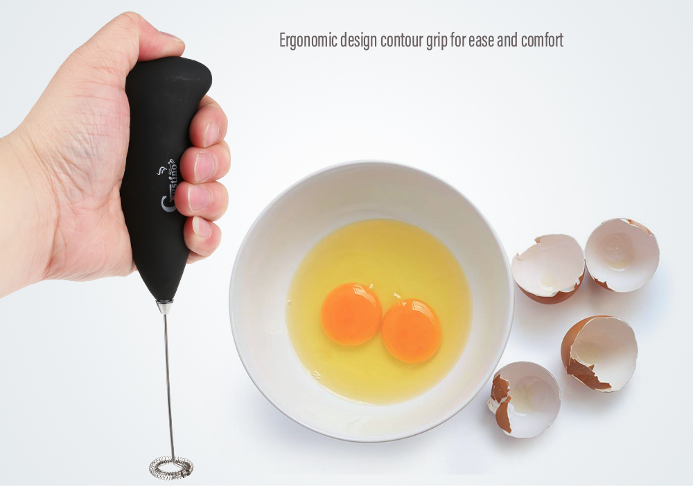 Gustino Electric Hand Mixer Egg Beater Coffee Juice Stirrer