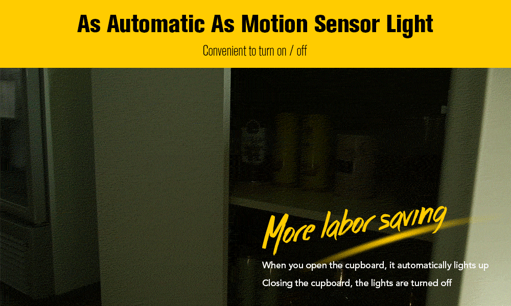 Universal Closet Cabinet Cupboard Hinge LED Sensor Light 10pcs for Kitchen Home Office