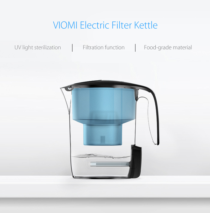 VIOMI MH1Z - A 3.5L Electric Filter Kettle Water Purification UV Sterilization