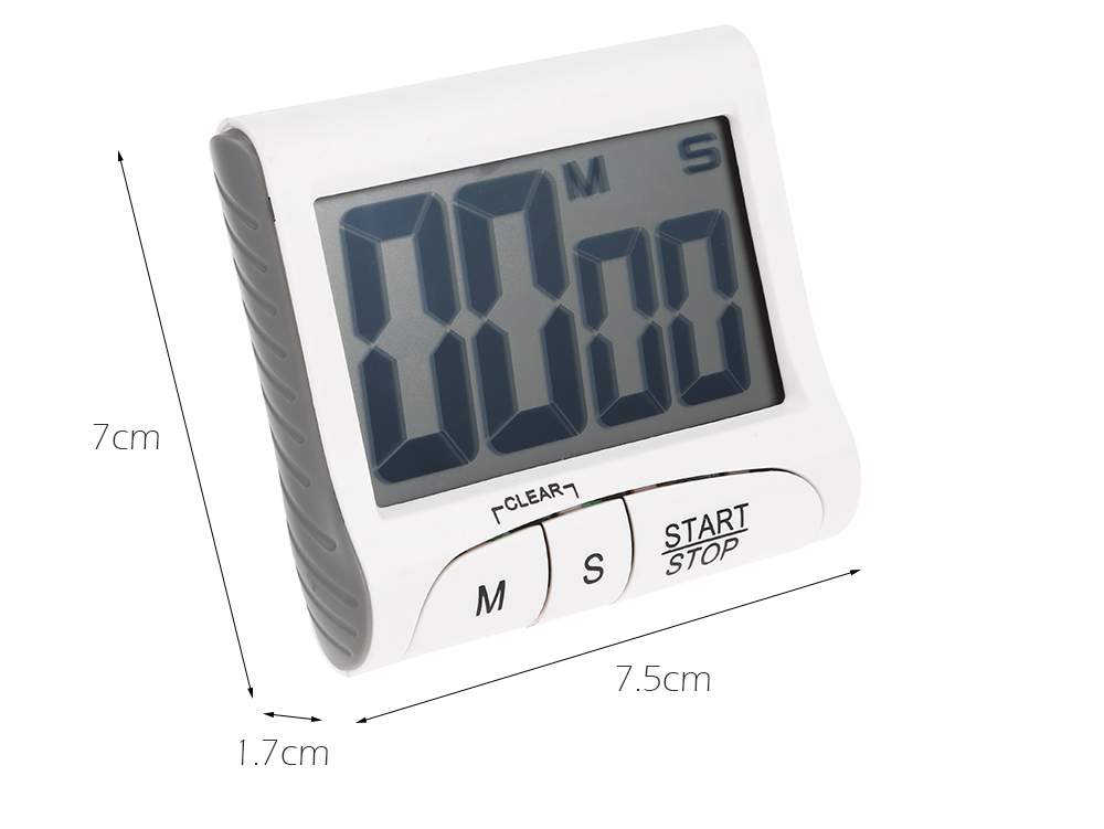 LCD Digital Kitchen Cooking Timer Count Down Clock