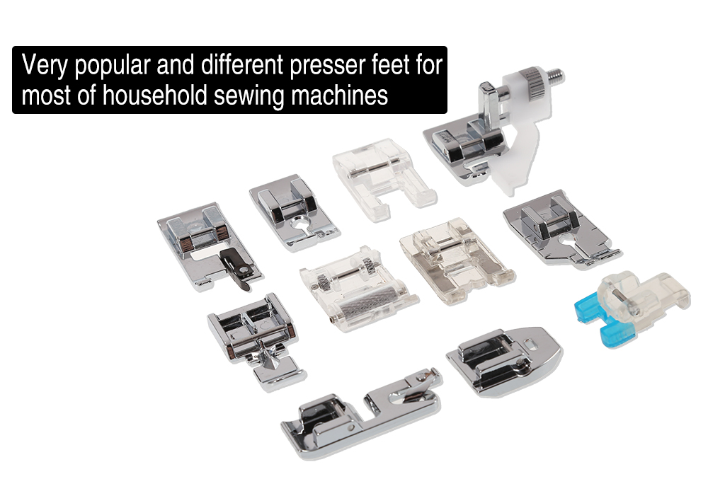 Domestic Sewing Machine Presser Foot 11PCS