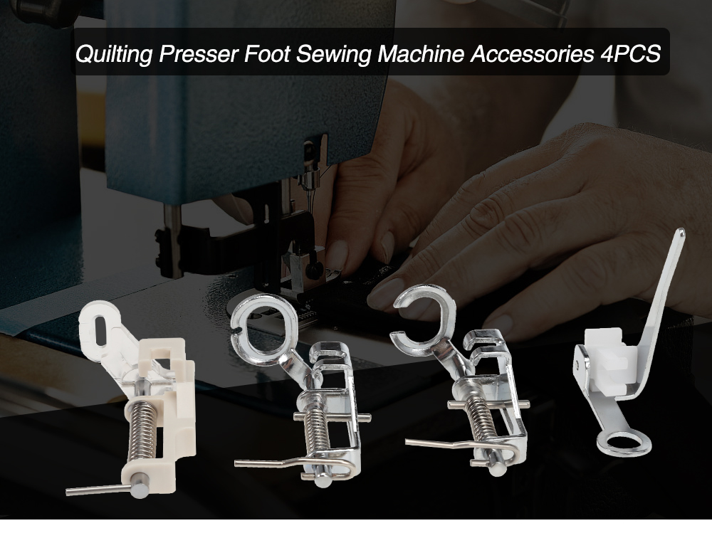 Sewing Machine Accessories Quilting Presser Foot 4PCS