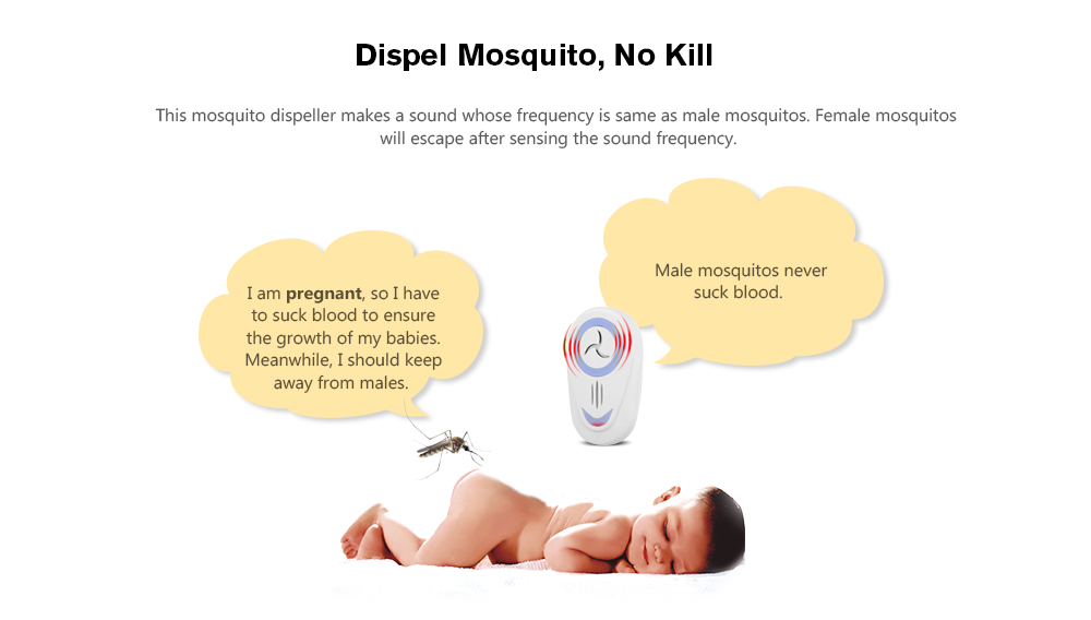 Electronic Ultrasonic Mosquito Dispeller