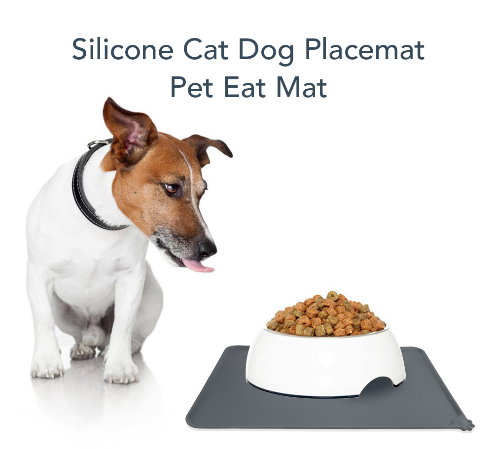 Non-slip Silicone Cat Dog Pet Placemat