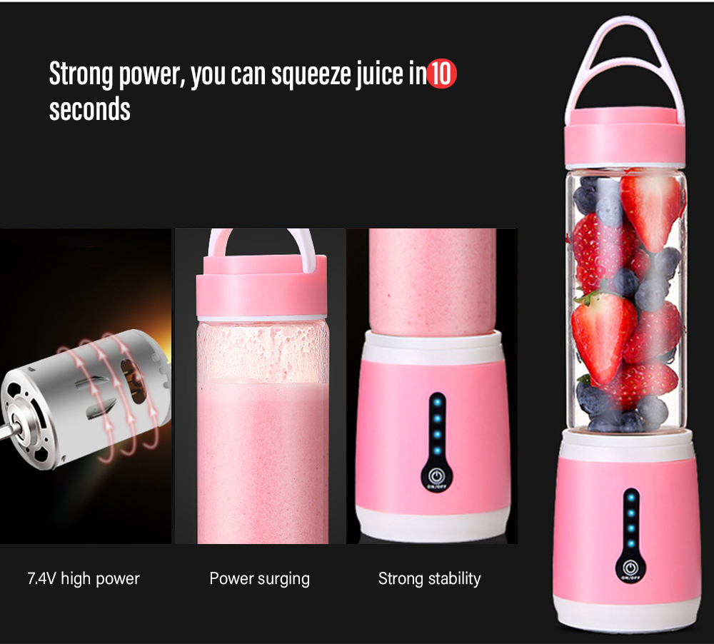 USB Charge Portable Electric Juicer Cup
