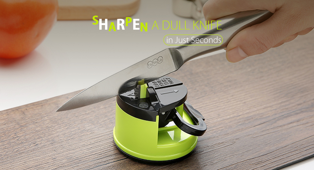 Knife Sharpener with Suction Pad Kitchen Tool