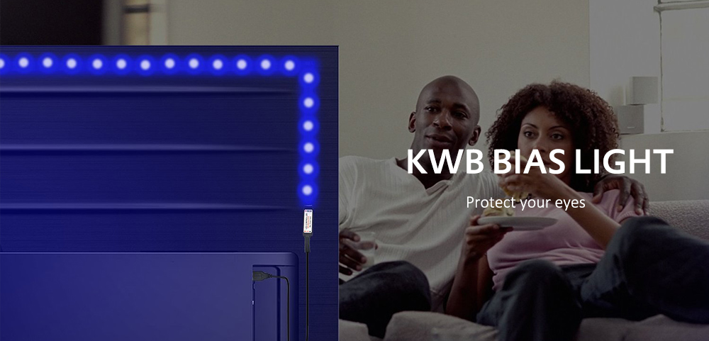 KWB 5V TV Bias Light USB LED Strip Light 1PC