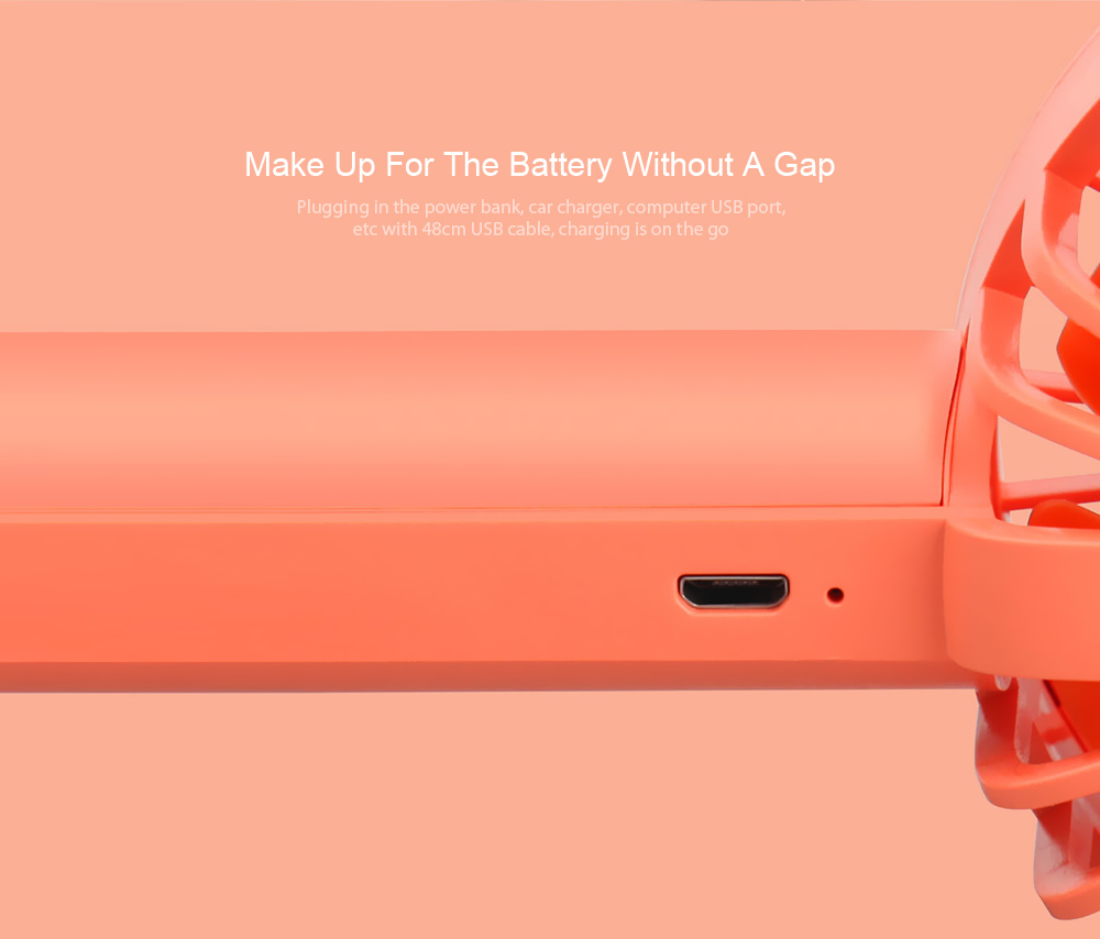 Xiaomi Youpin VH Stylish Portable Handhold Fan with a Detachable U-shaped Base