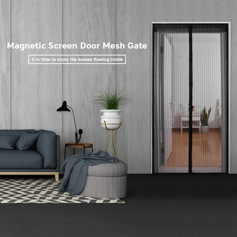 Magnetic Screen Door Anti-mosquito Magnet Mesh Gate