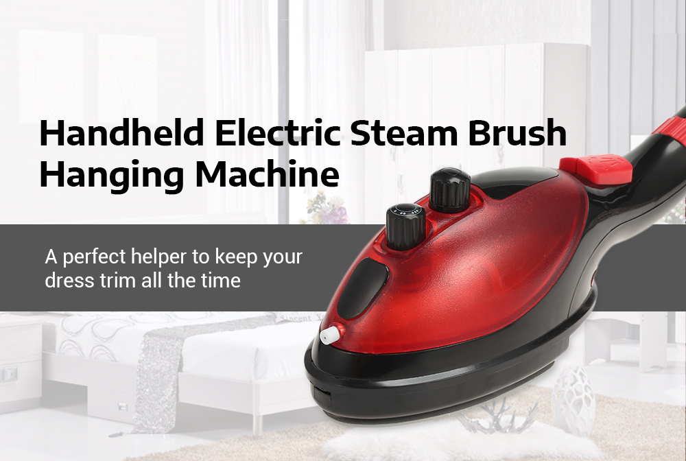 1000W Handheld Mini Steam Hanging Machine Portable Electric Ironing Brush