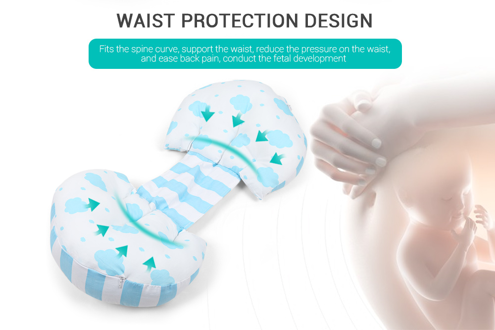 Back Protect Maternity Belly Support Side Sleeper Pregnancy Waist Pillow