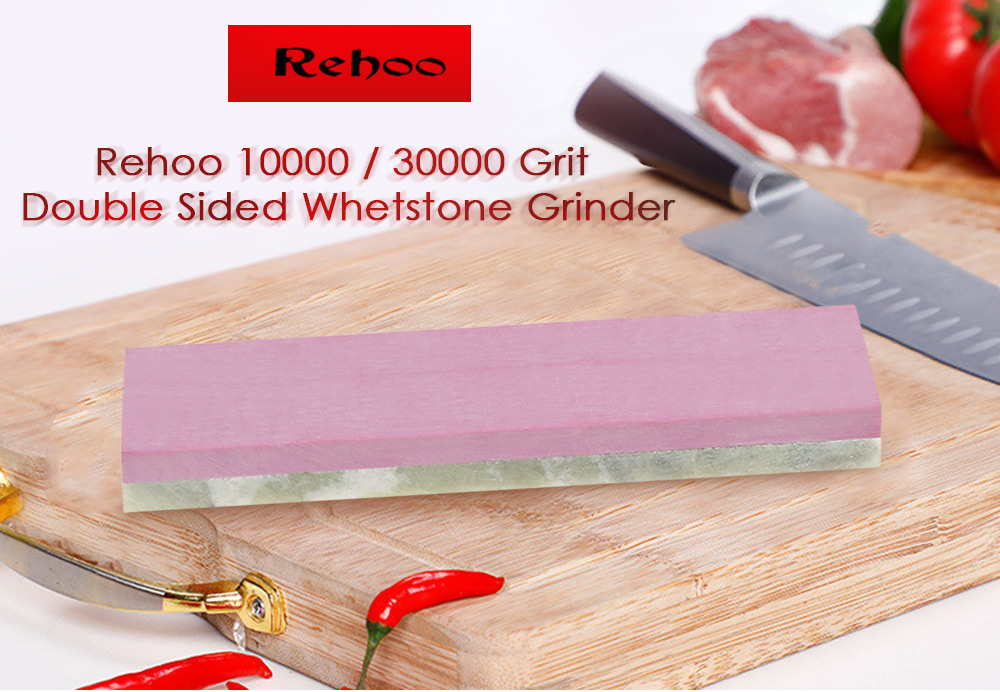 Rehoo Sharpening 10000 / 3000 Grit Whetstone Double Sided Grinder for Knives
