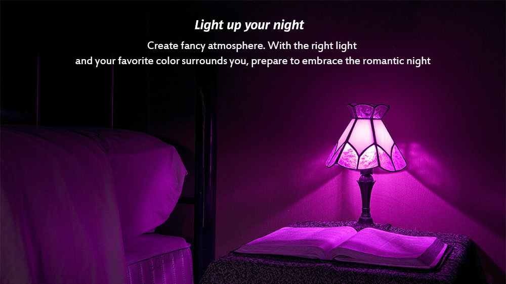 Yeelight Combination Light Smart Bulb E27 USB Powered Photosensitive and Infrared Human Sensor Small Night Lamp