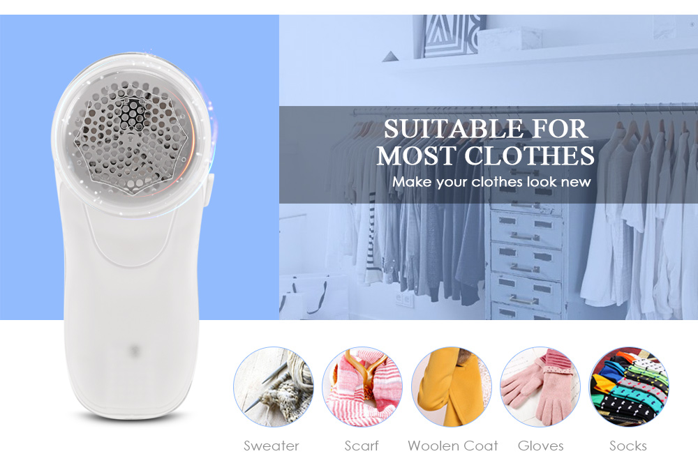 Electric Fabric Clothes Lint Remover Fuzz Shaver Removing Machine