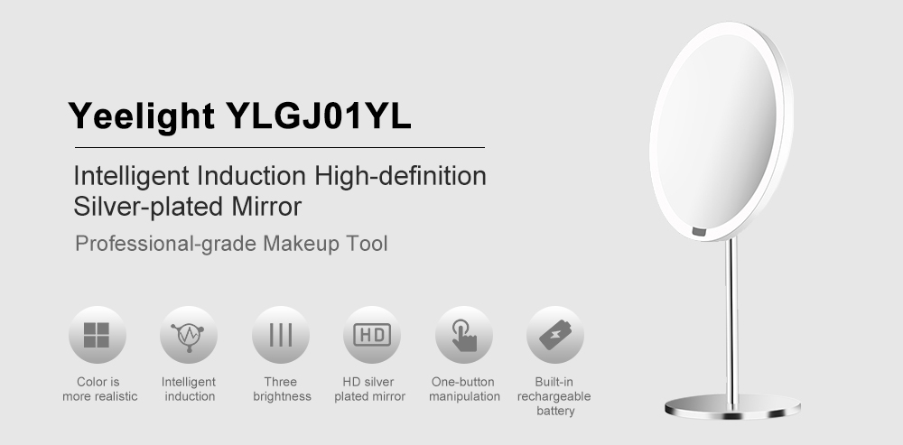 Yeelight YLGJ01YL Portable LED Makeup Mirror with Light for Table Decoration