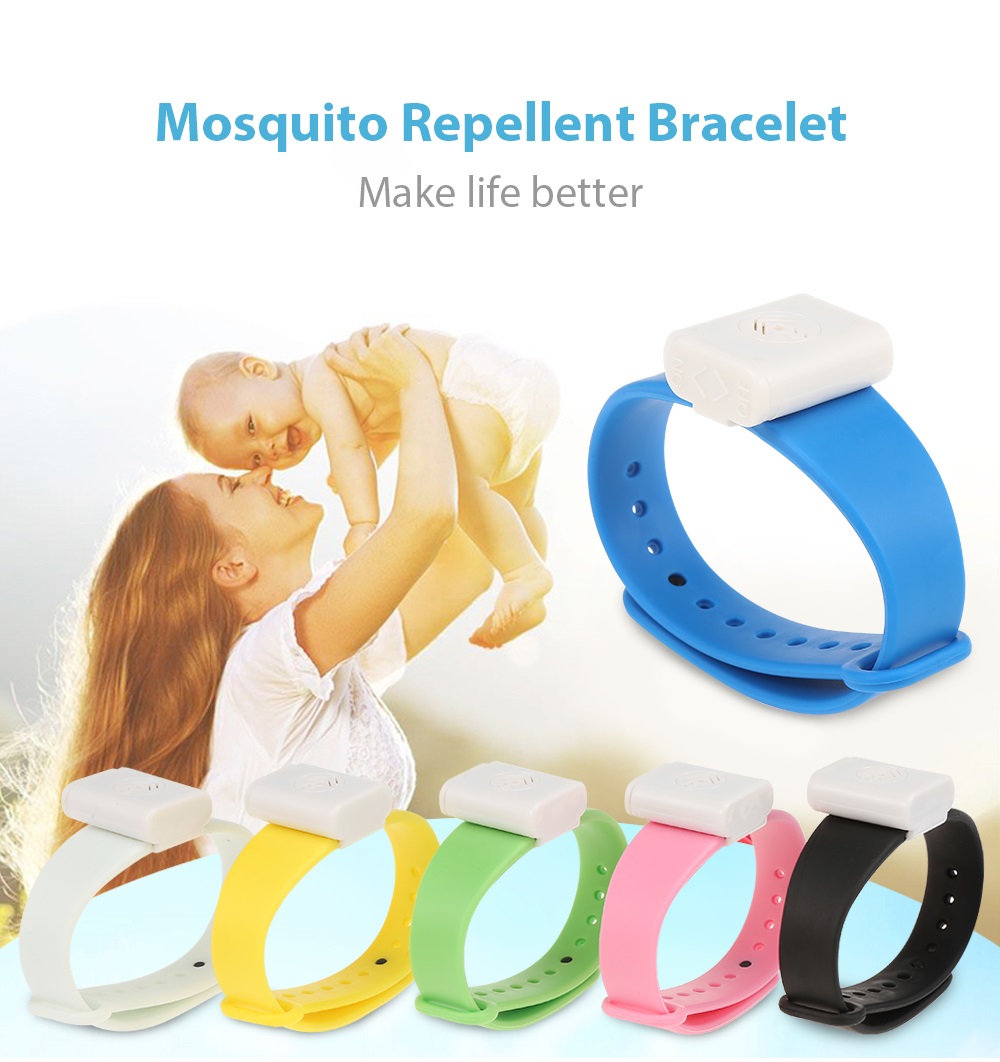 Electronic Mosquito Repellent Bracelet for Kids Adults