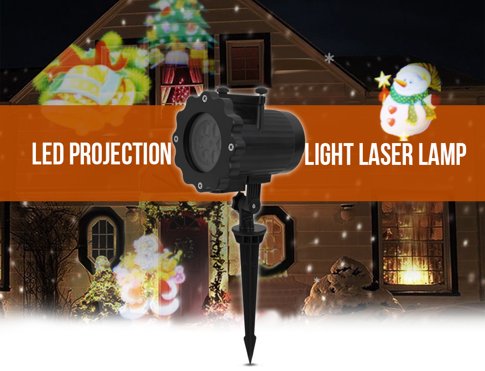 LED Projection Light Laser Lamp Decoration for Home Holiday Festival